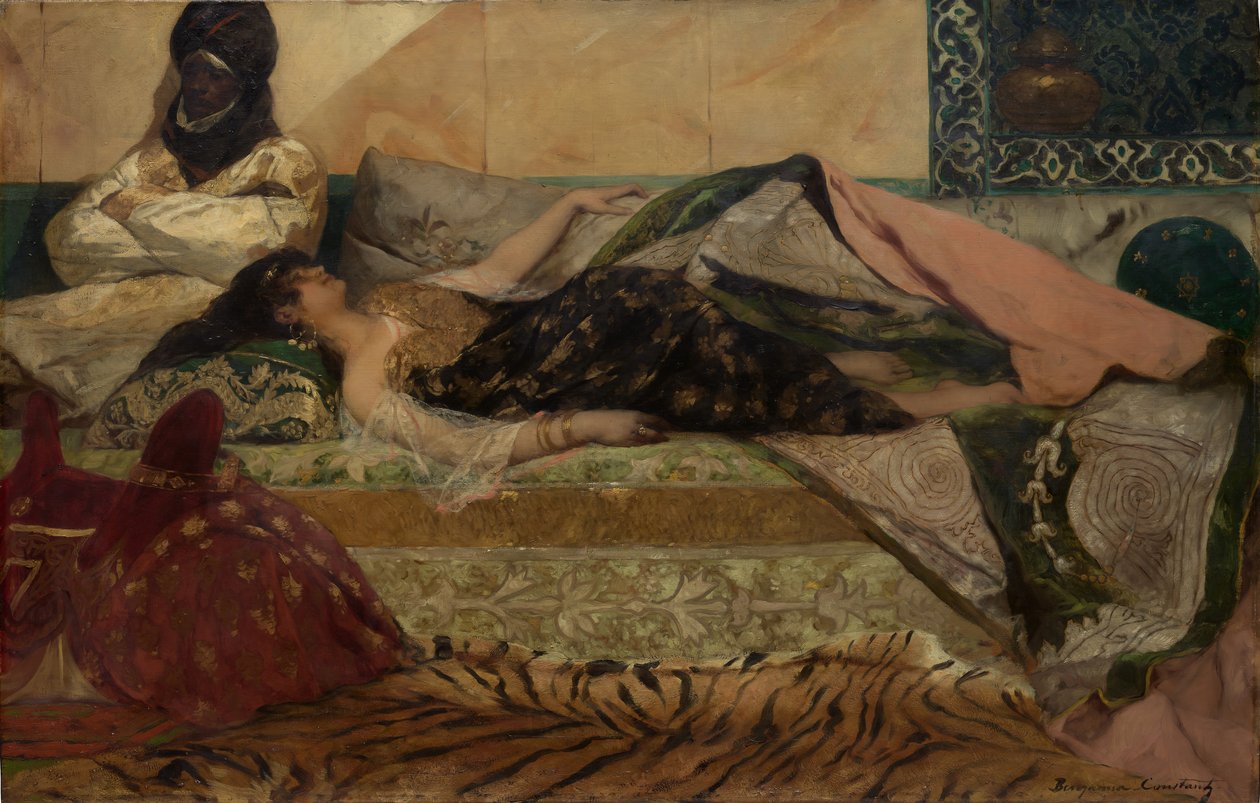 Odalisque - Jean Joseph Benjamin Constant
