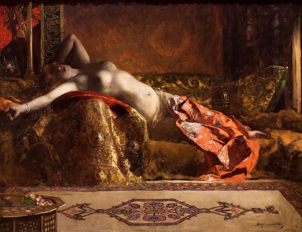 Odalisque allongee, également connue sous le nom de reve d