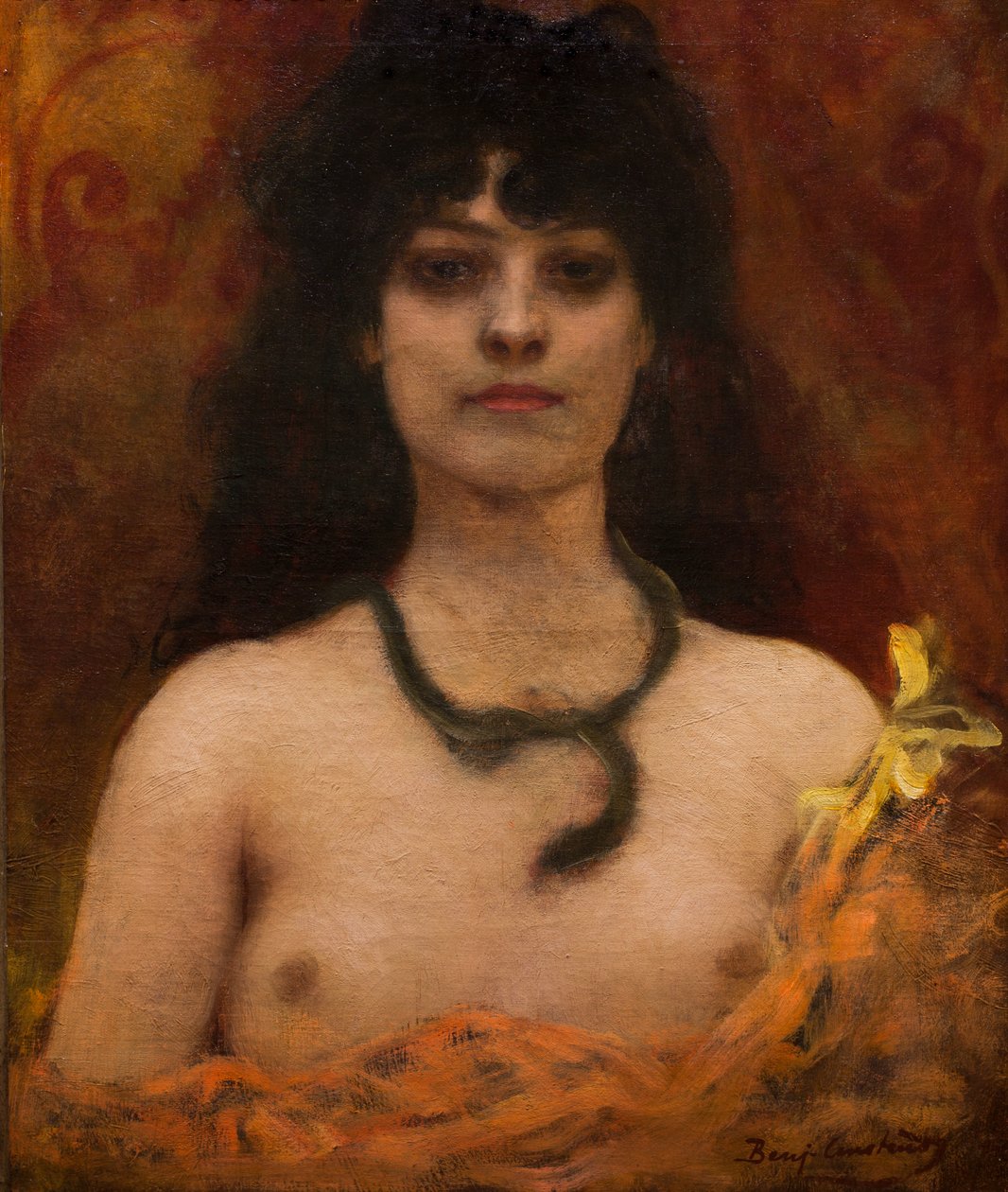 Portrait orientaliste d