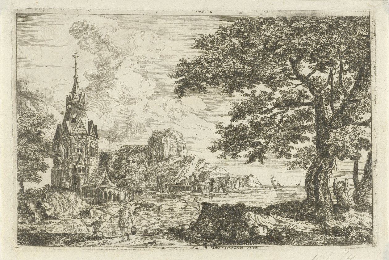 Pêcheurs près d
