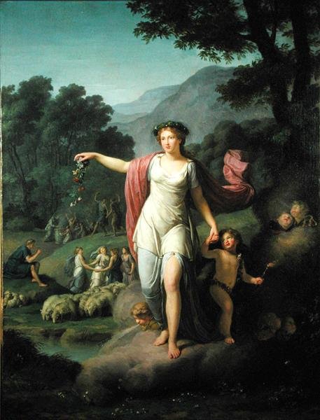 Printemps - Jean Joseph Taillasson