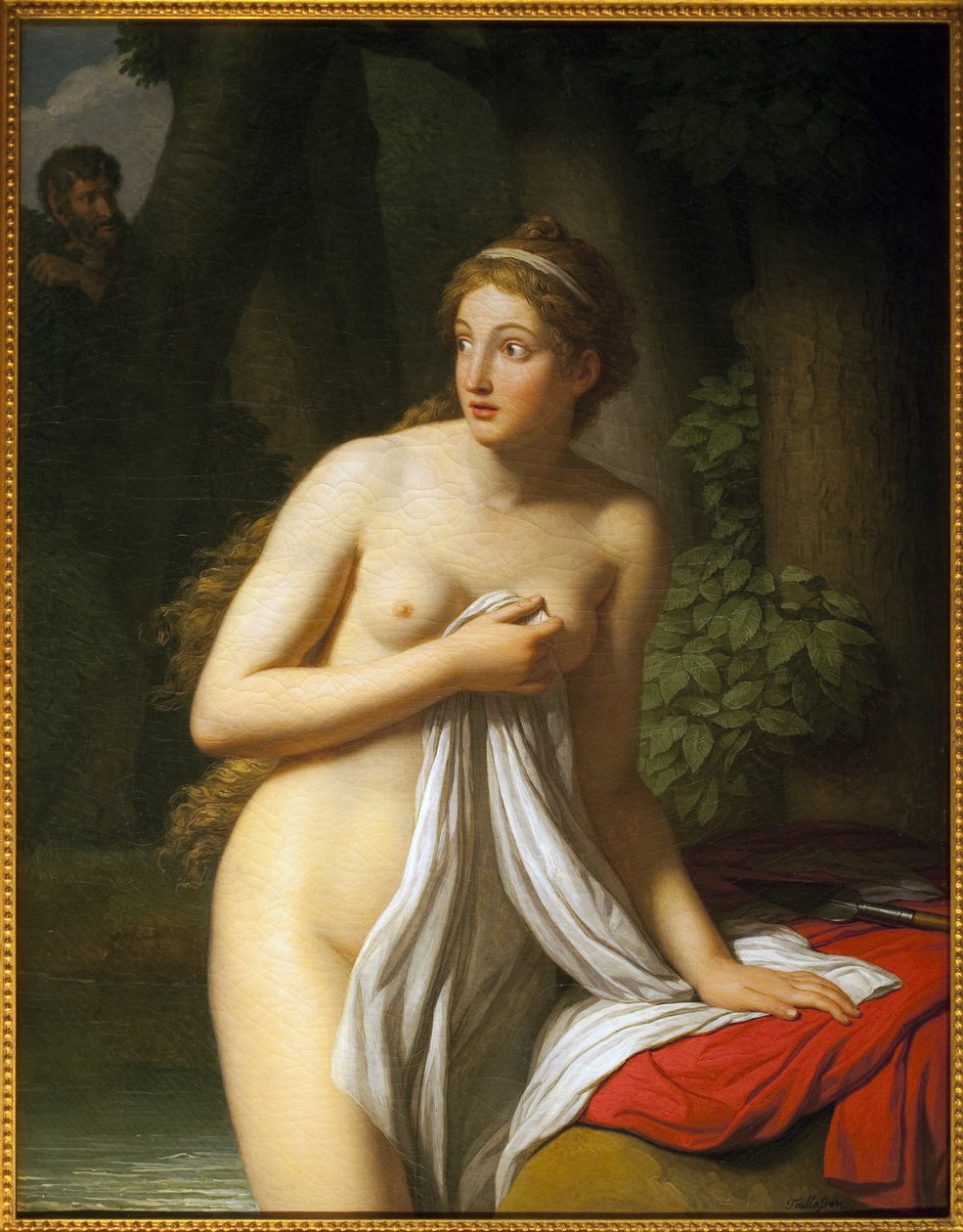 Nymphe surprise - Jean Joseph Taillasson
