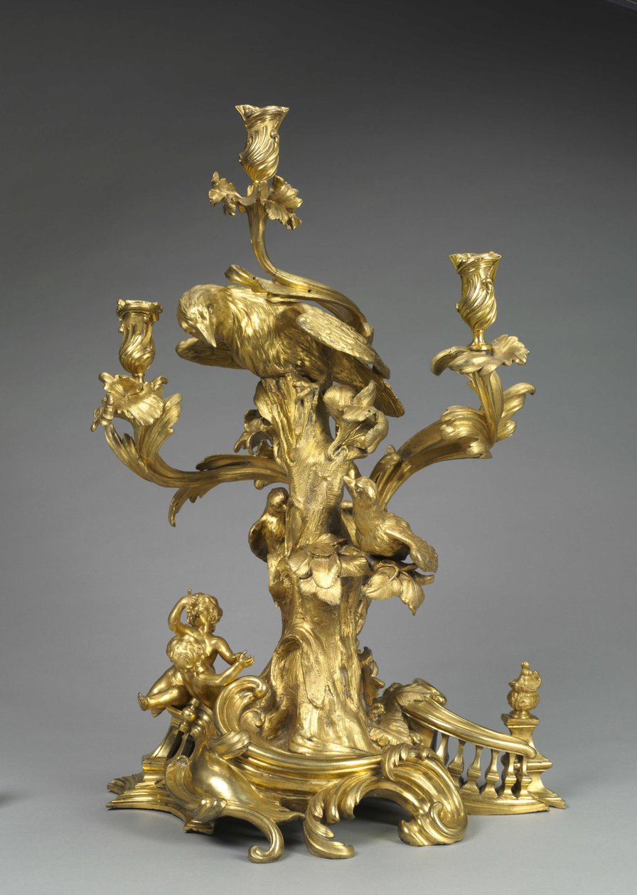 Candélabre, vers 1750 - Jean Joseph de Saint Germain