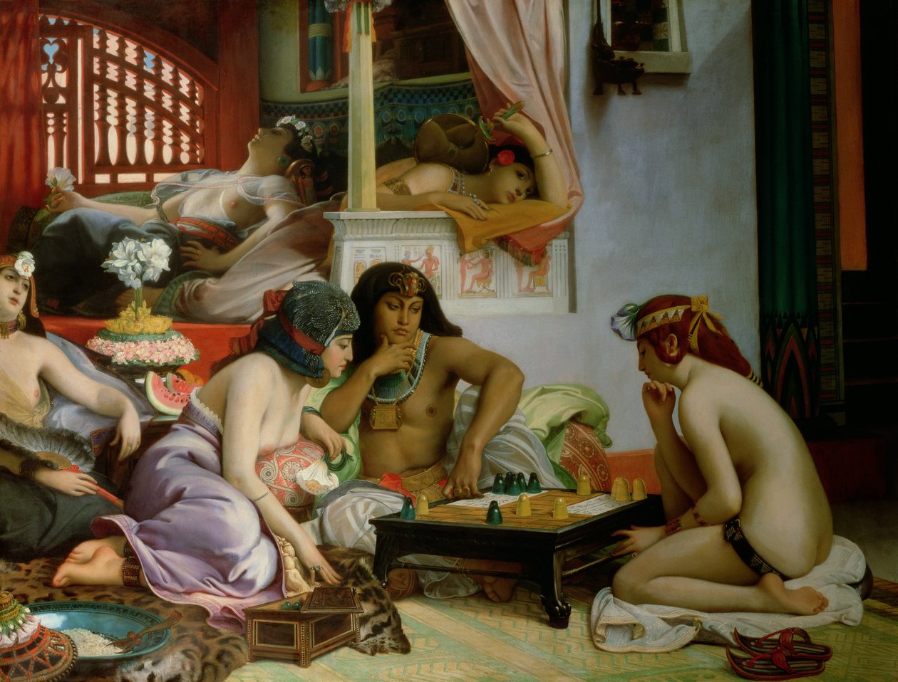 Dans le Harem - Jean Jules Antoine Lecomte du Nouy