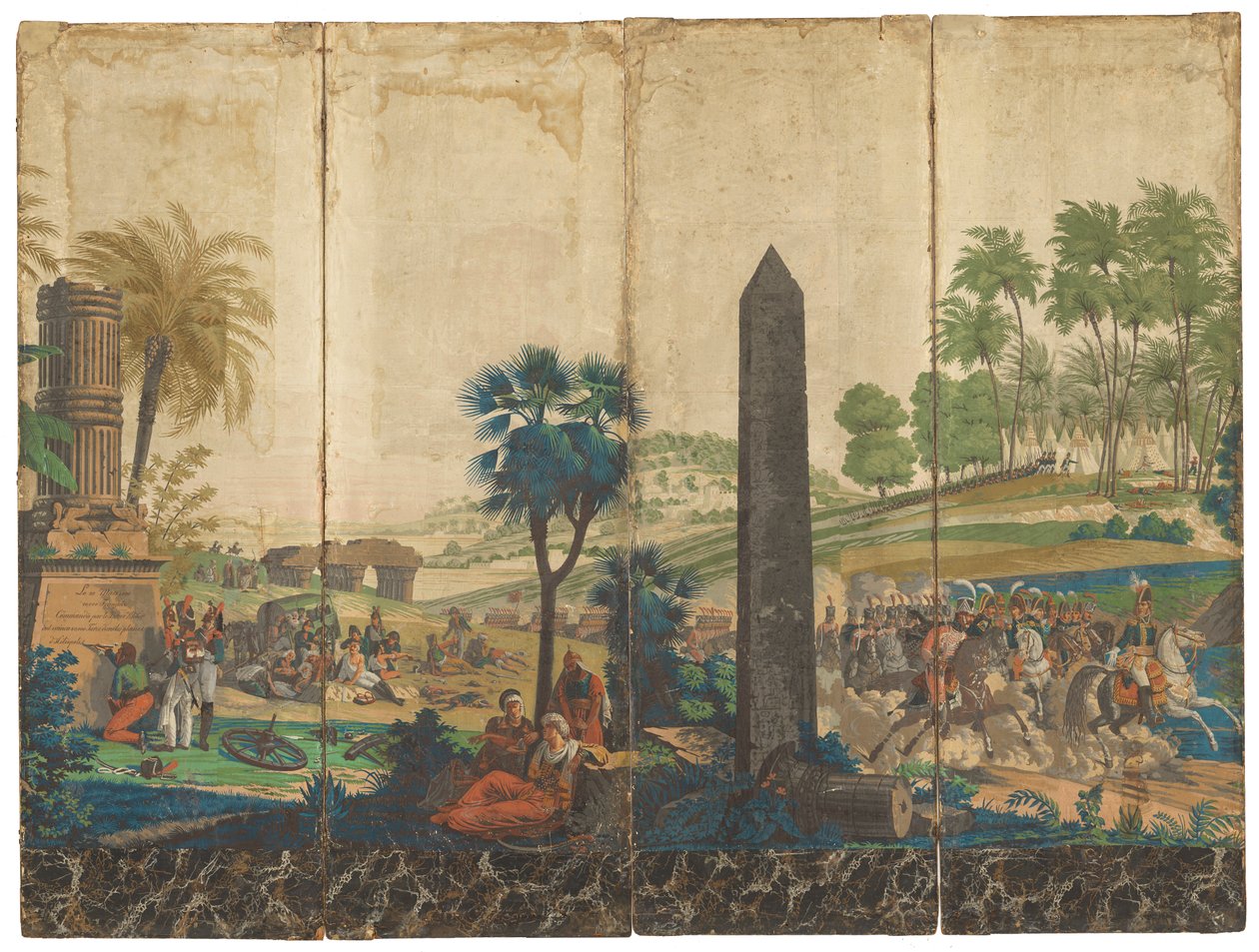 Les Français en Égypte - Jean Julien Deltil, 1791 – 1863