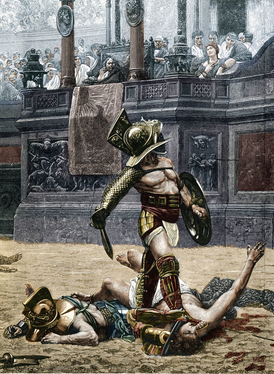 Gladiateurs dans l