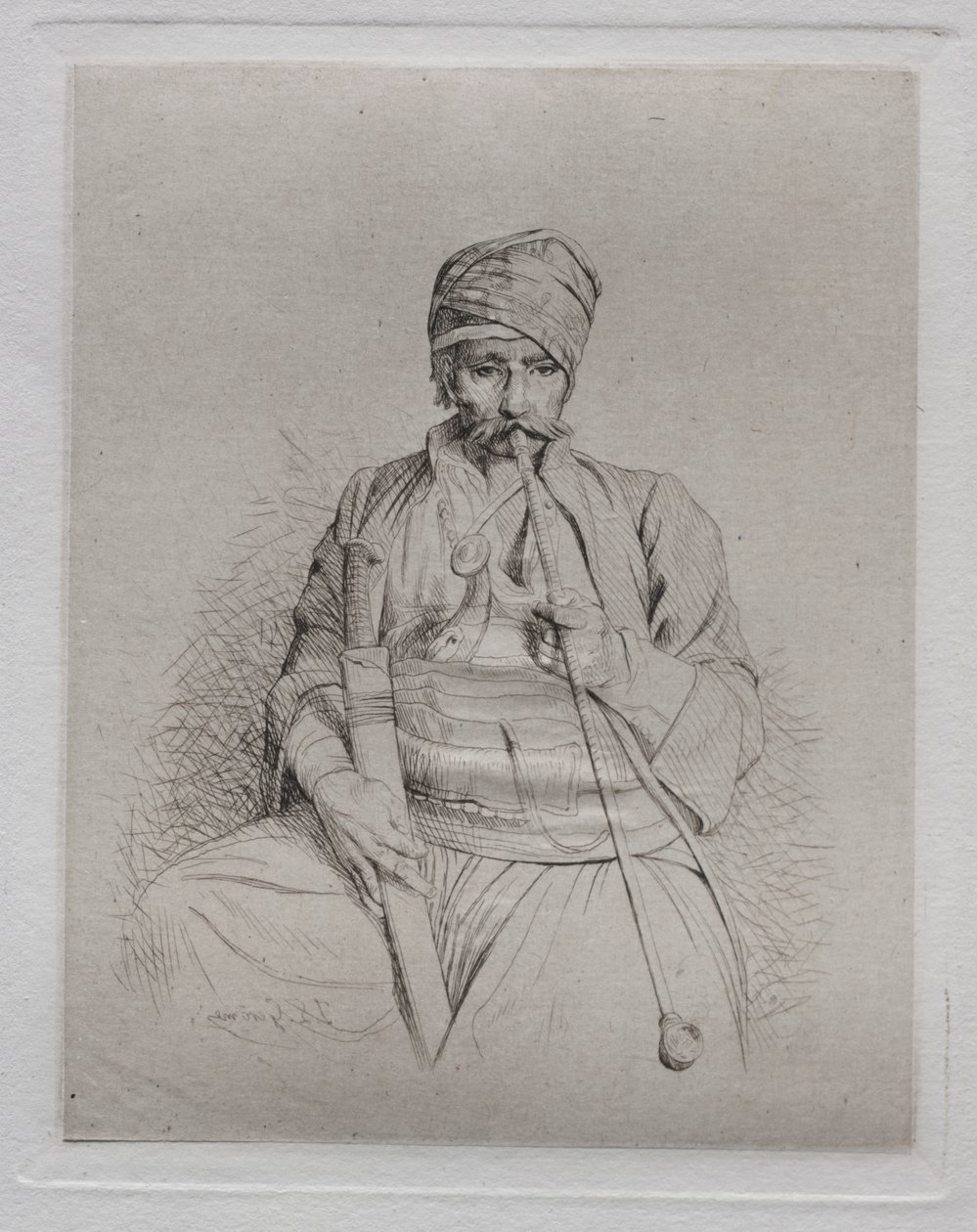 Fumeur égyptien - Jean Leon Gerome