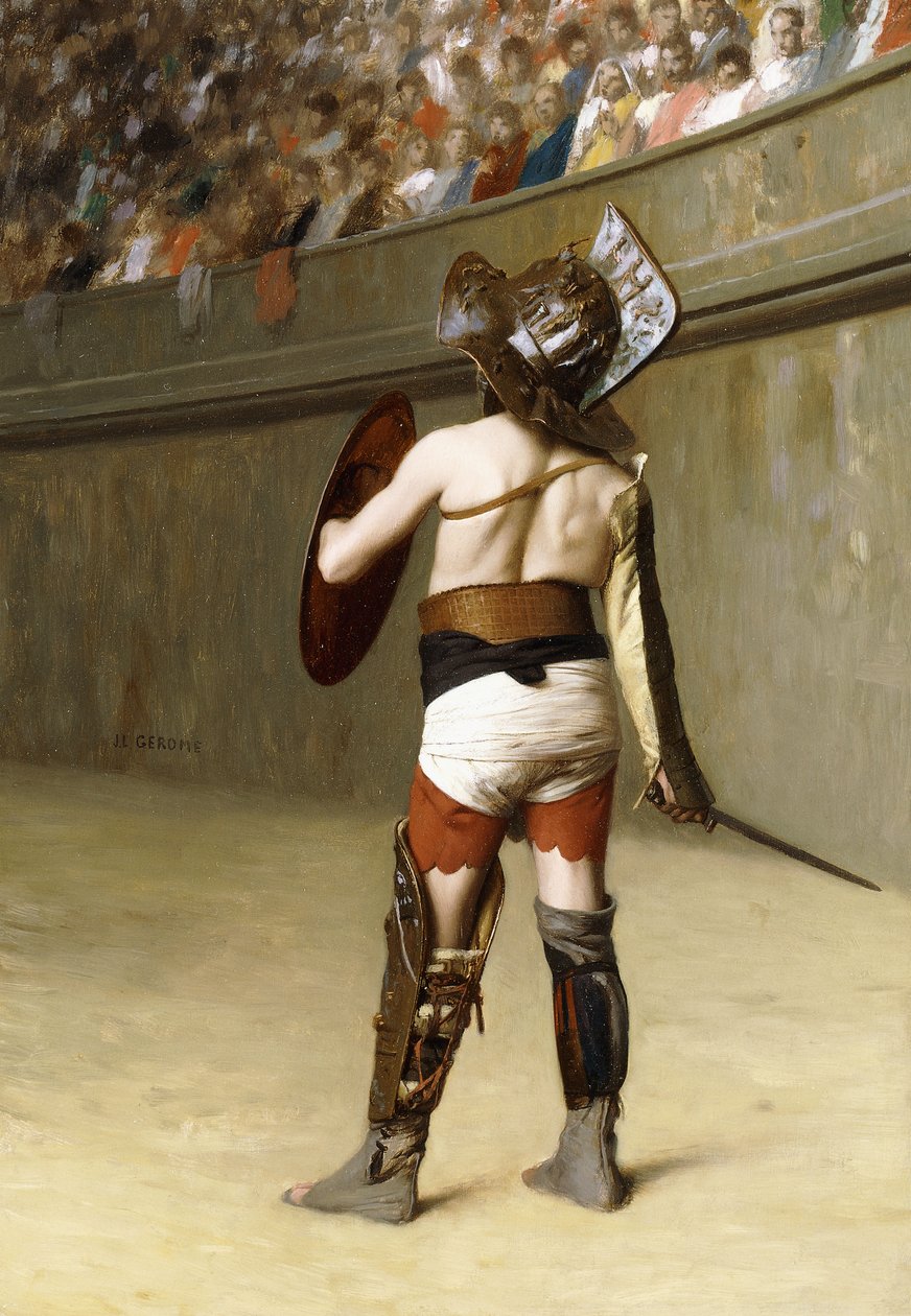 Mirmillon - Un gladiateur gaulois - Jean Leon Gerome