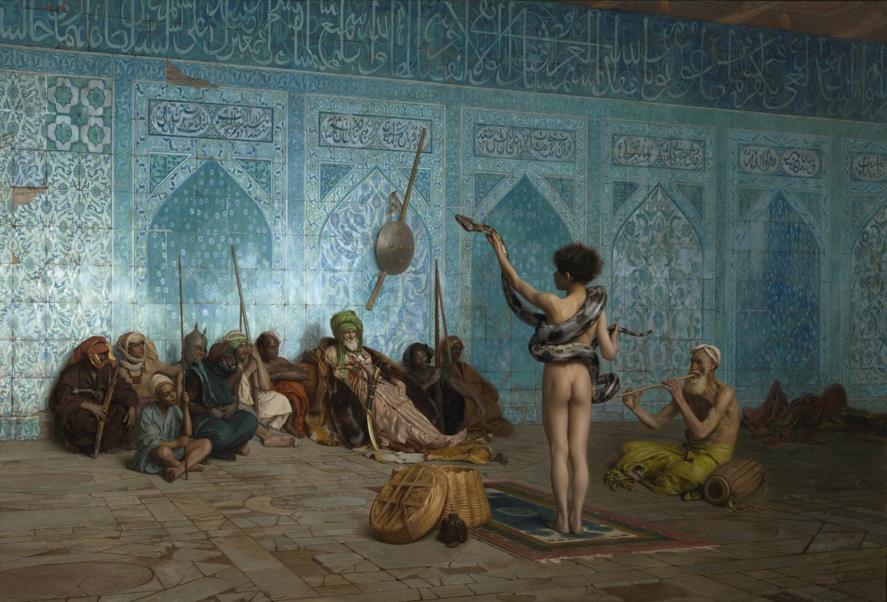 Le Charmeur de serpents, vers 1879 - Jean Leon Gerome