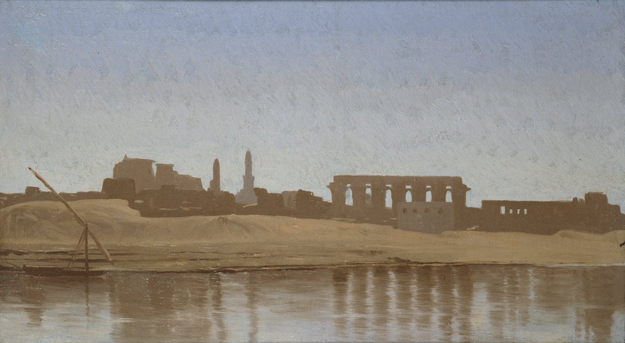Vue du Nil à Louxor - Jean Leon Gerome