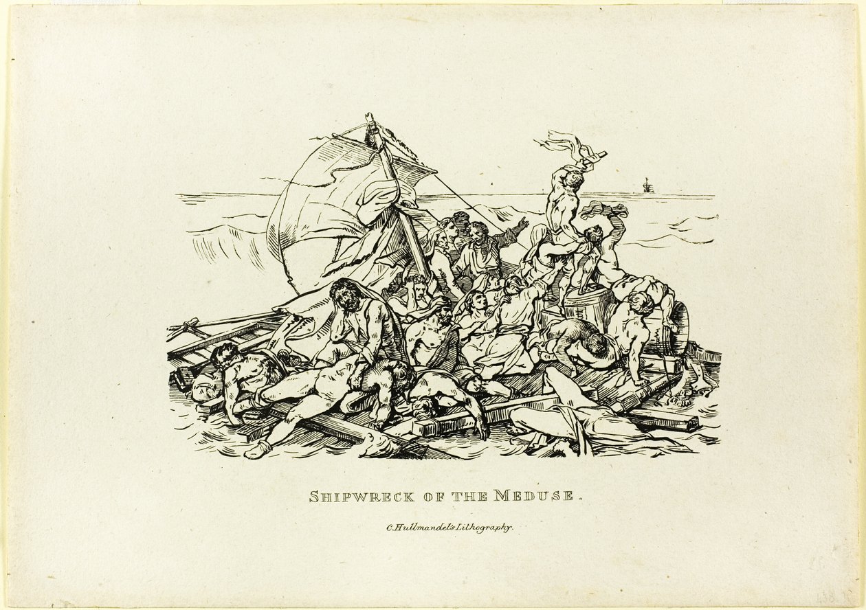 Naufrage de la Méduse - Jean Louis André Théodore Géricault