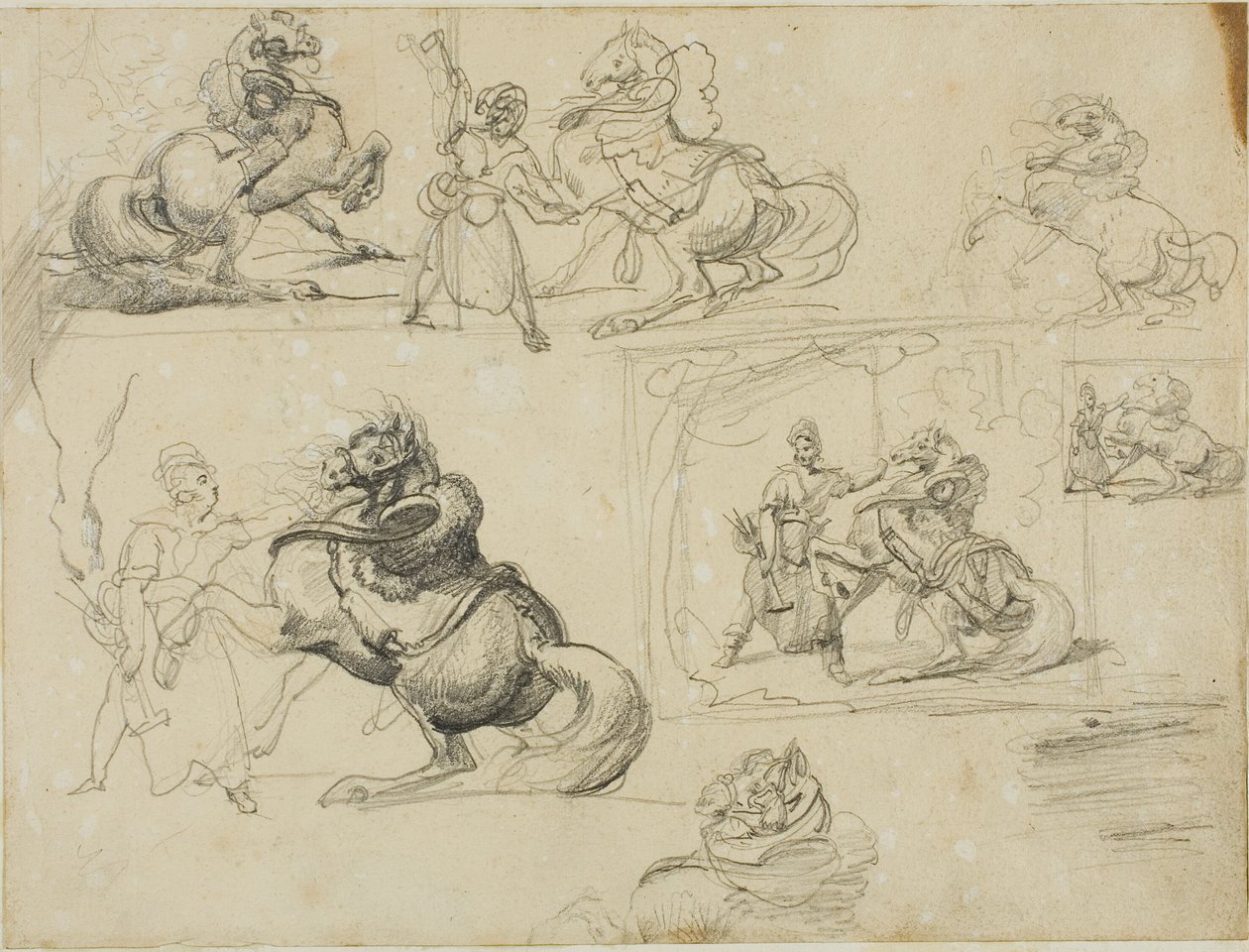 Études - Jean Louis André Théodore Géricault