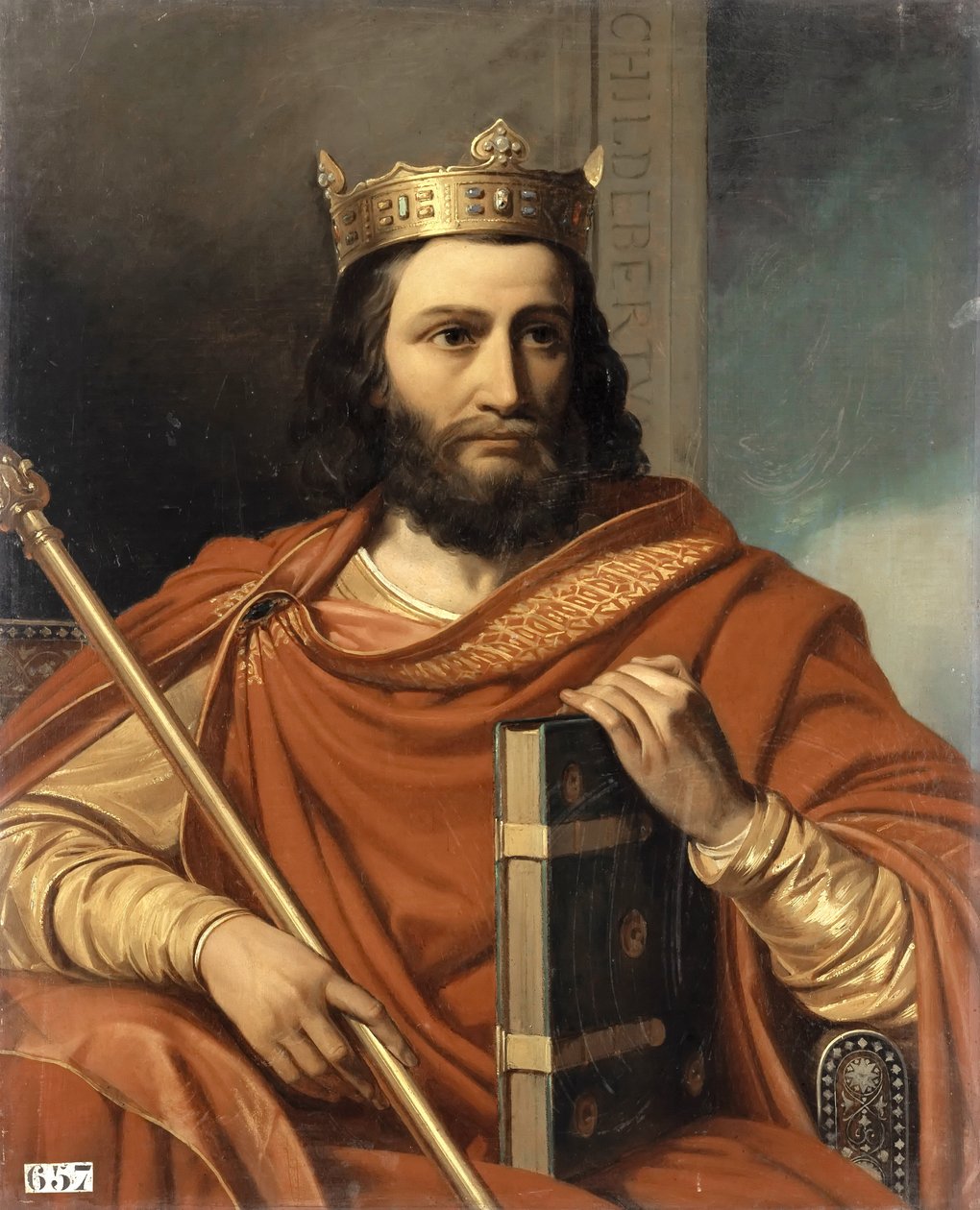 Childebert Ier, roi des Francs | Jean Louis Bezard