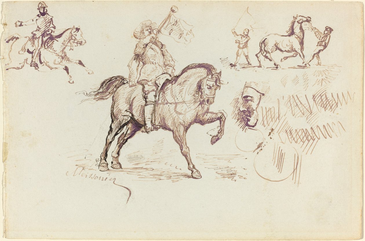 Le Héraut de Murcie et autres études - Jean Louis Ernest Meissonier