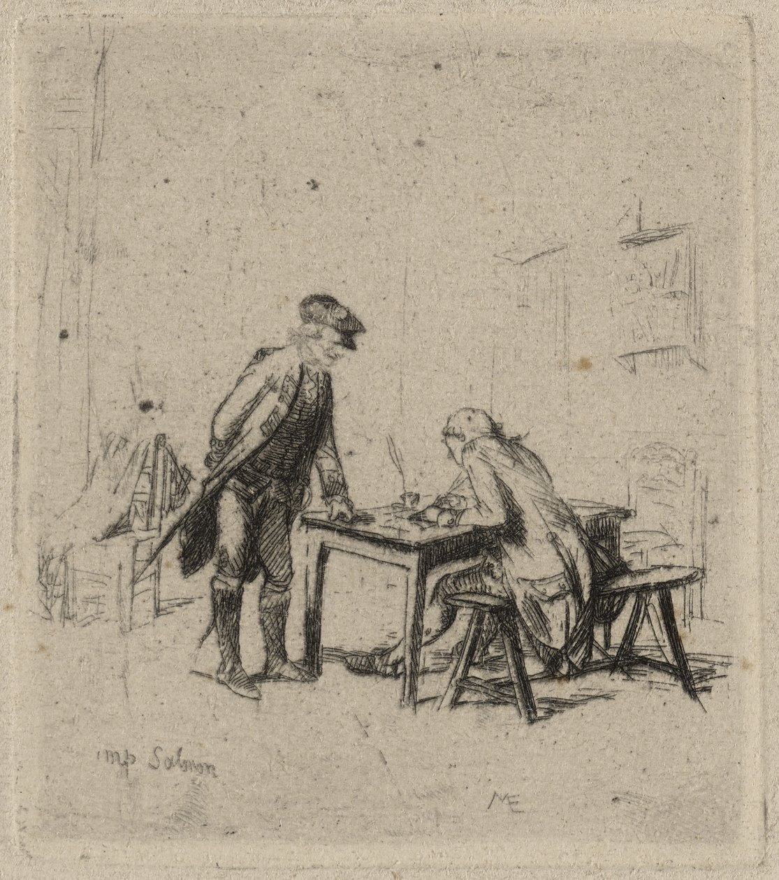 Sans titre - Jean Louis Ernest Meissonier