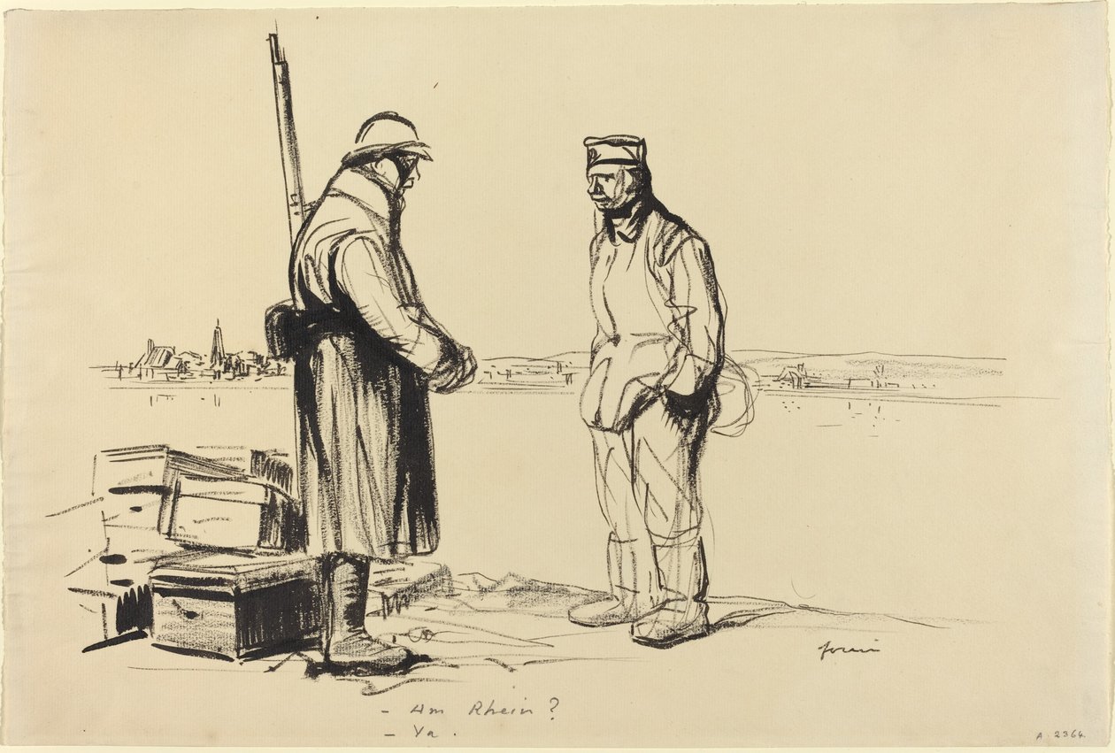 - Am Rhein - Ya., vers 1914-1919 - Jean Louis Forain