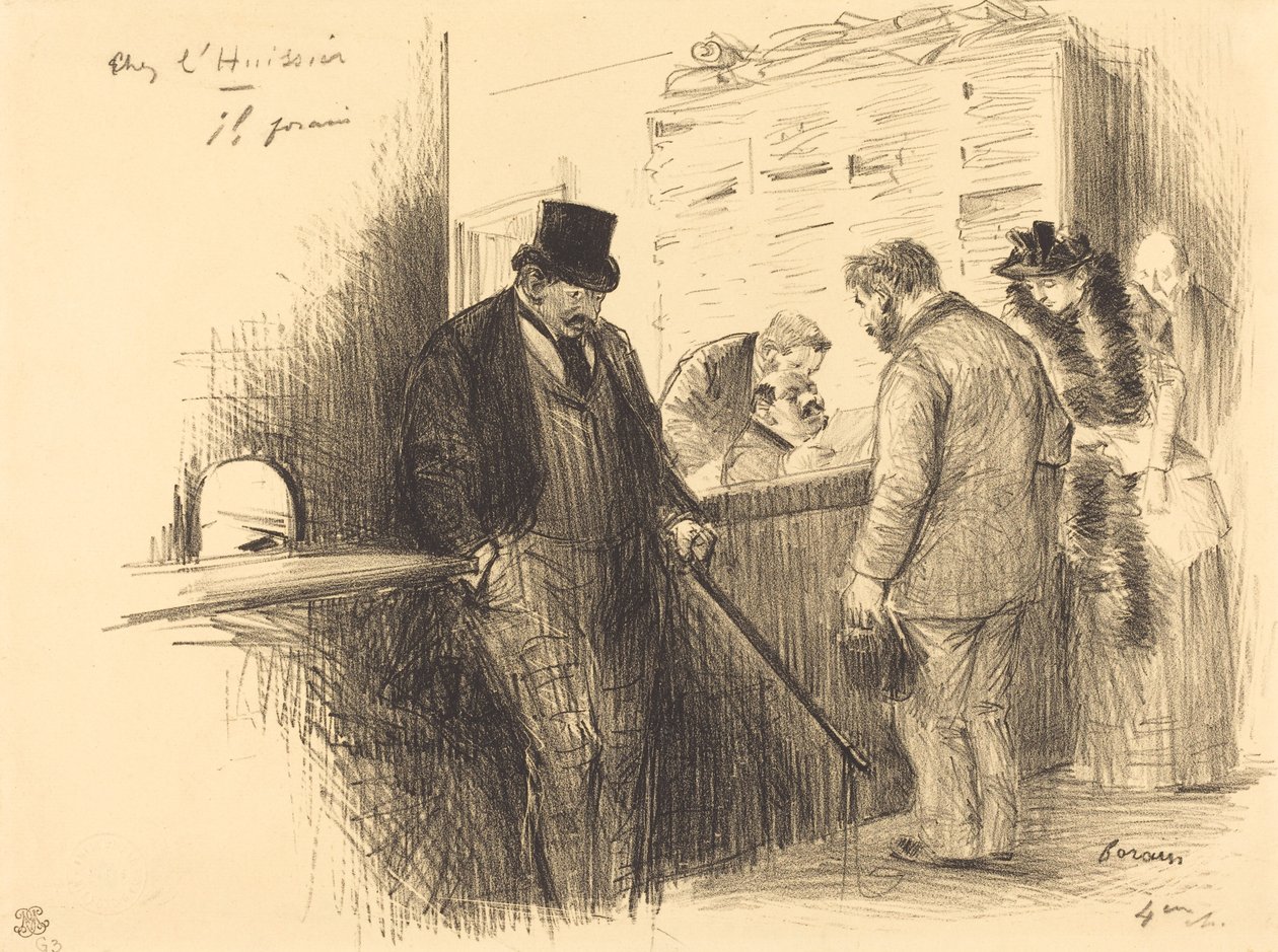 Chez le Bailli - Jean-Louis Forain