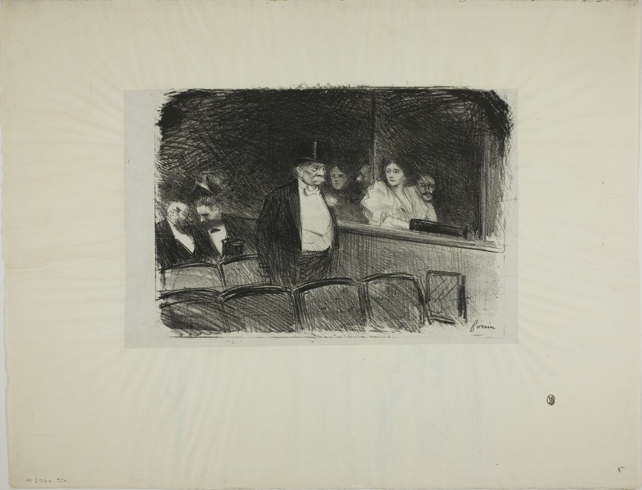 Au théâtre - Jean Louis Forain