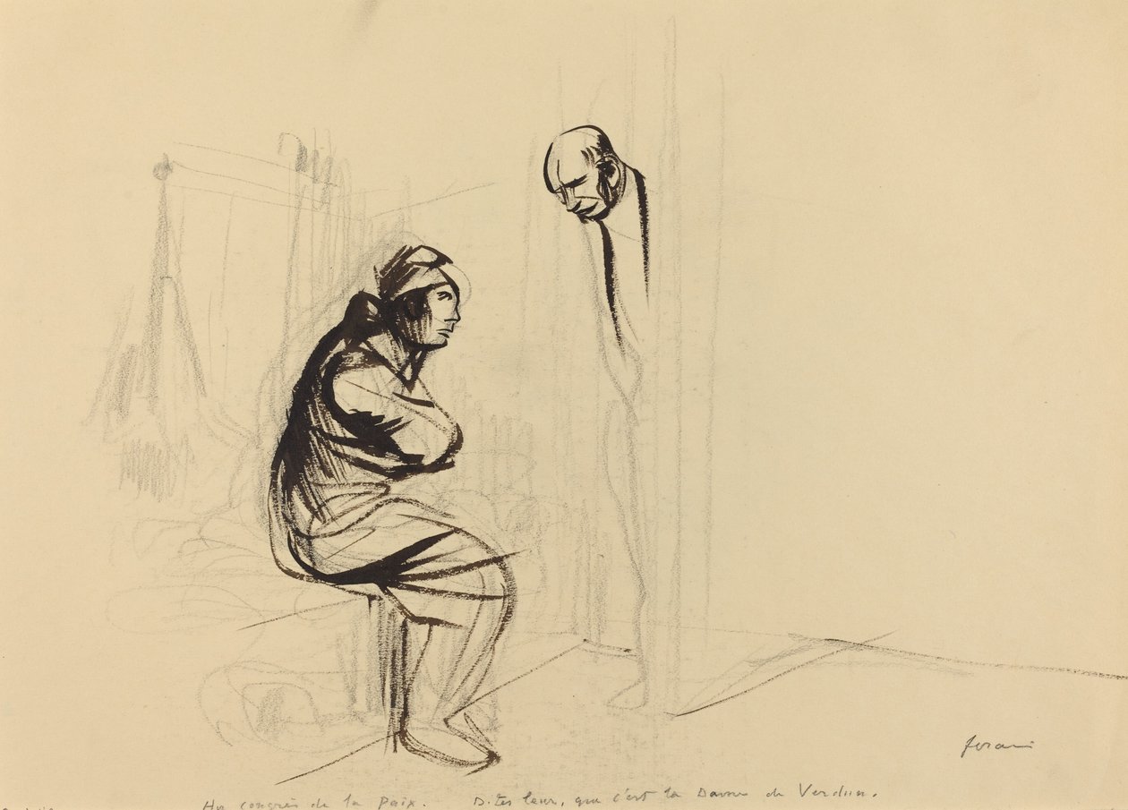 Au congrès de la Paix, vers 1919 - Jean Louis Forain