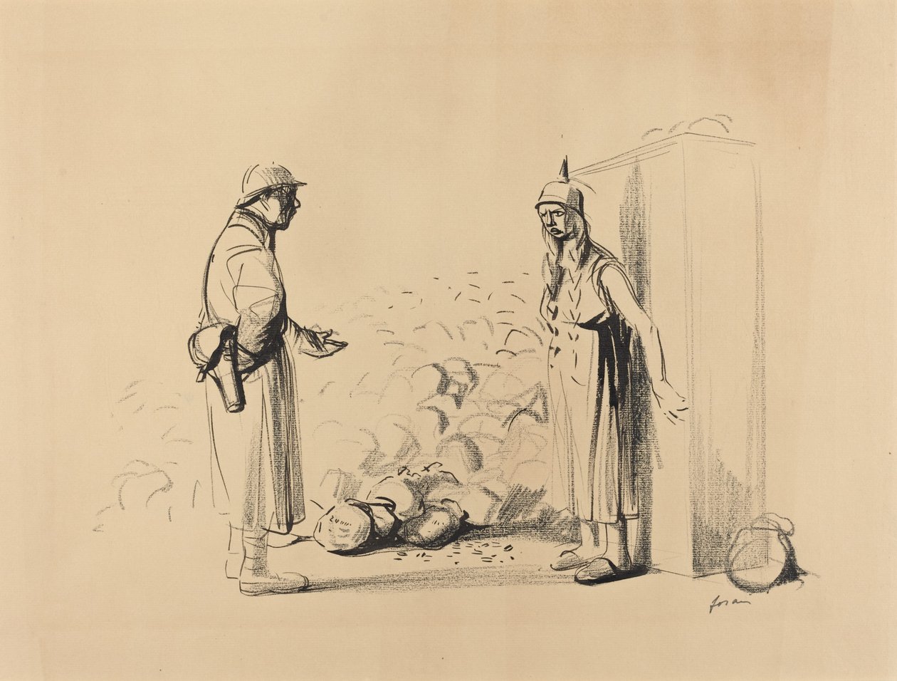 Cacher le "louis" - Jean Louis Forain