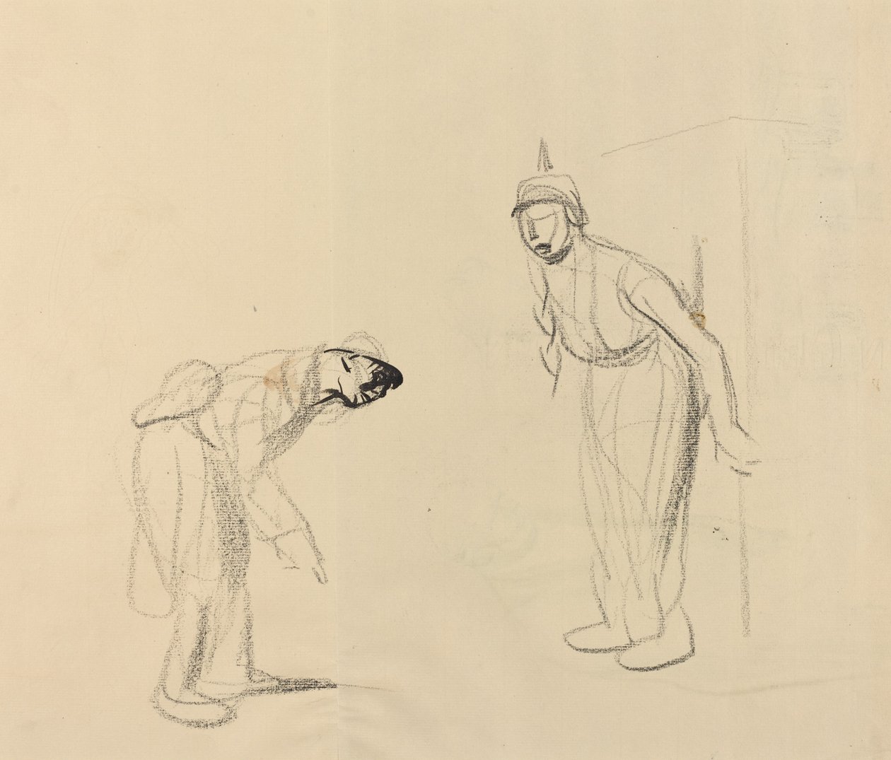 Cacher les louis [verso] - Jean-Louis Forain