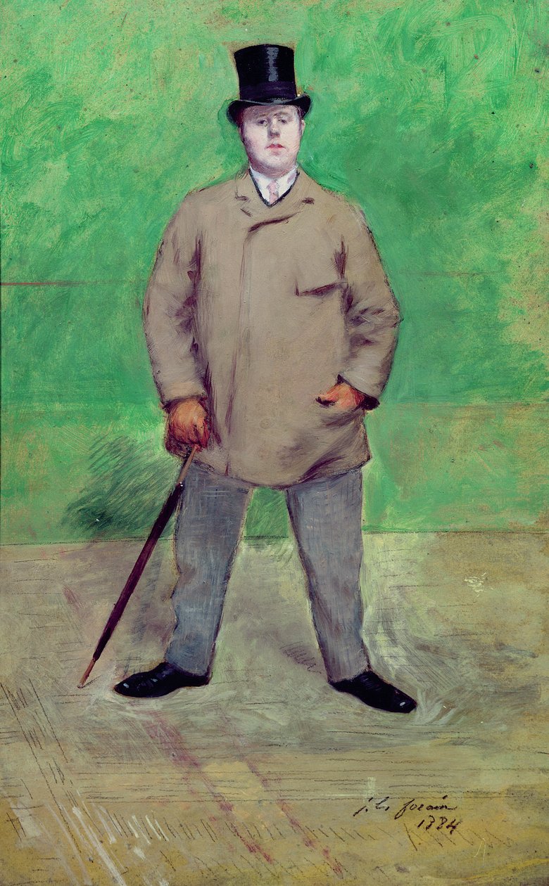 Jacques-Émile Blanche (1861-1942) 1884 - Jean Louis Forain