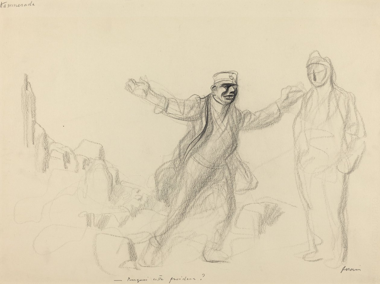 Kammerade. Pourquoi cette froideur, vers 1914-1919 - Jean Louis Forain