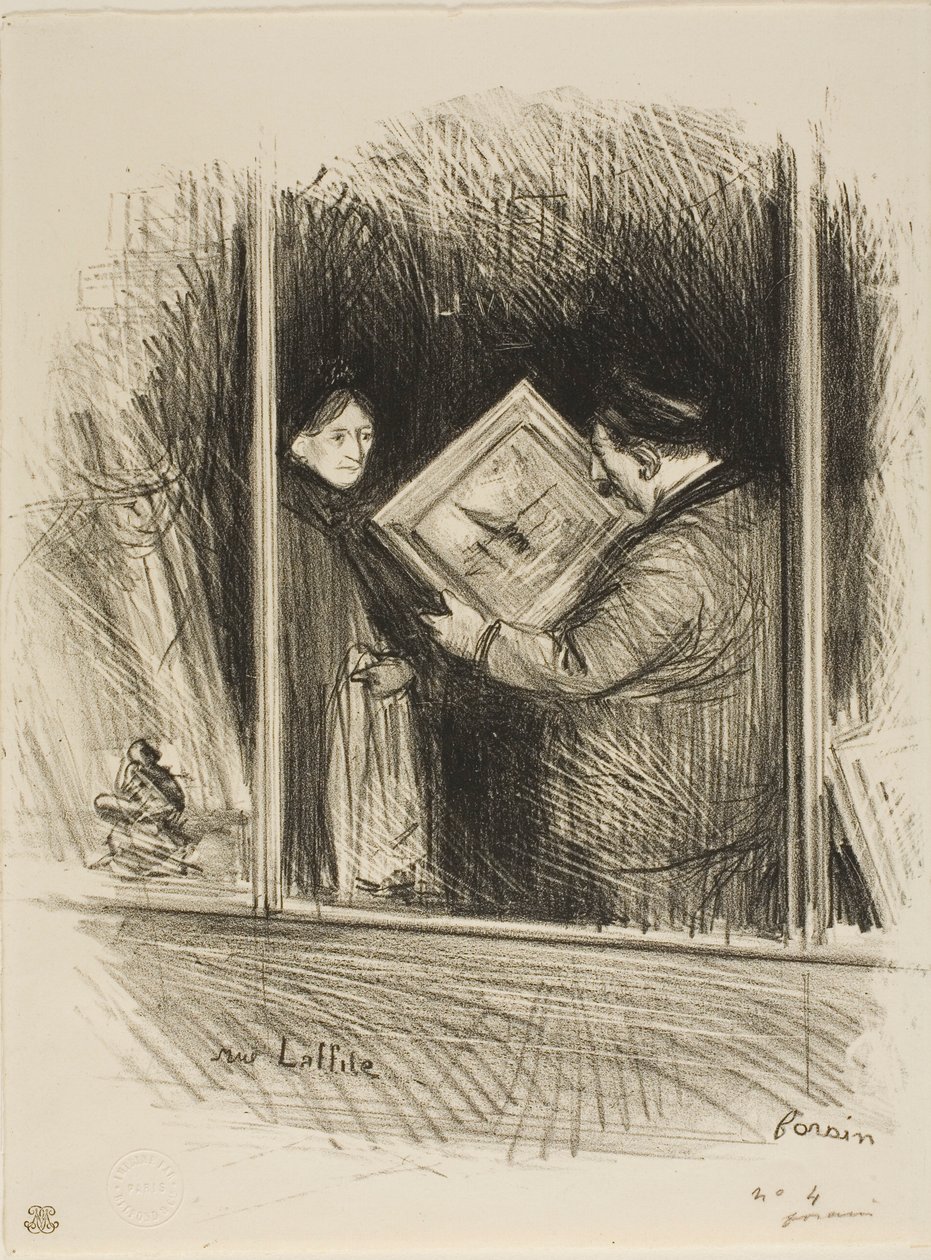 Rue Laffitte - Jean Louis Forain