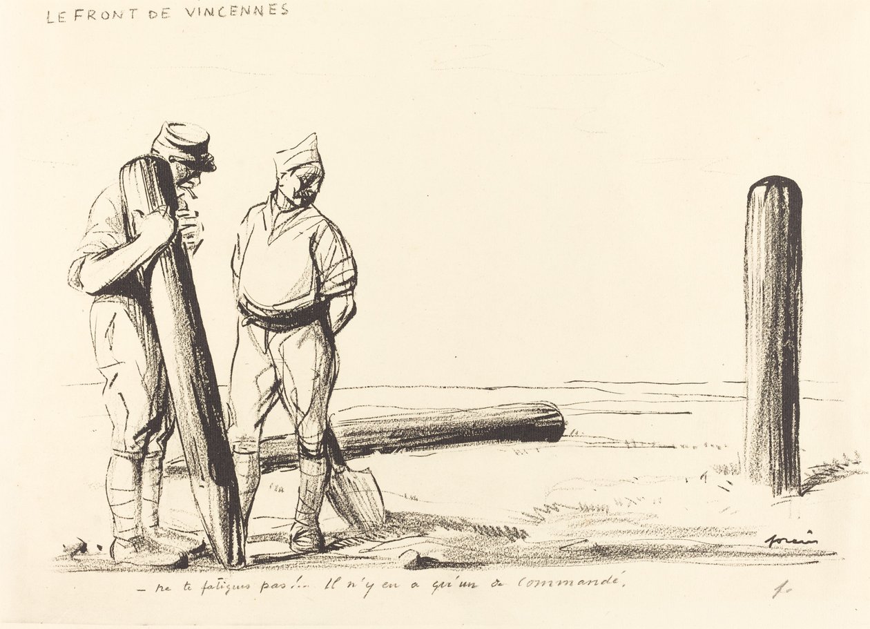 Le Front de Vincennes - Jean Louis Forain