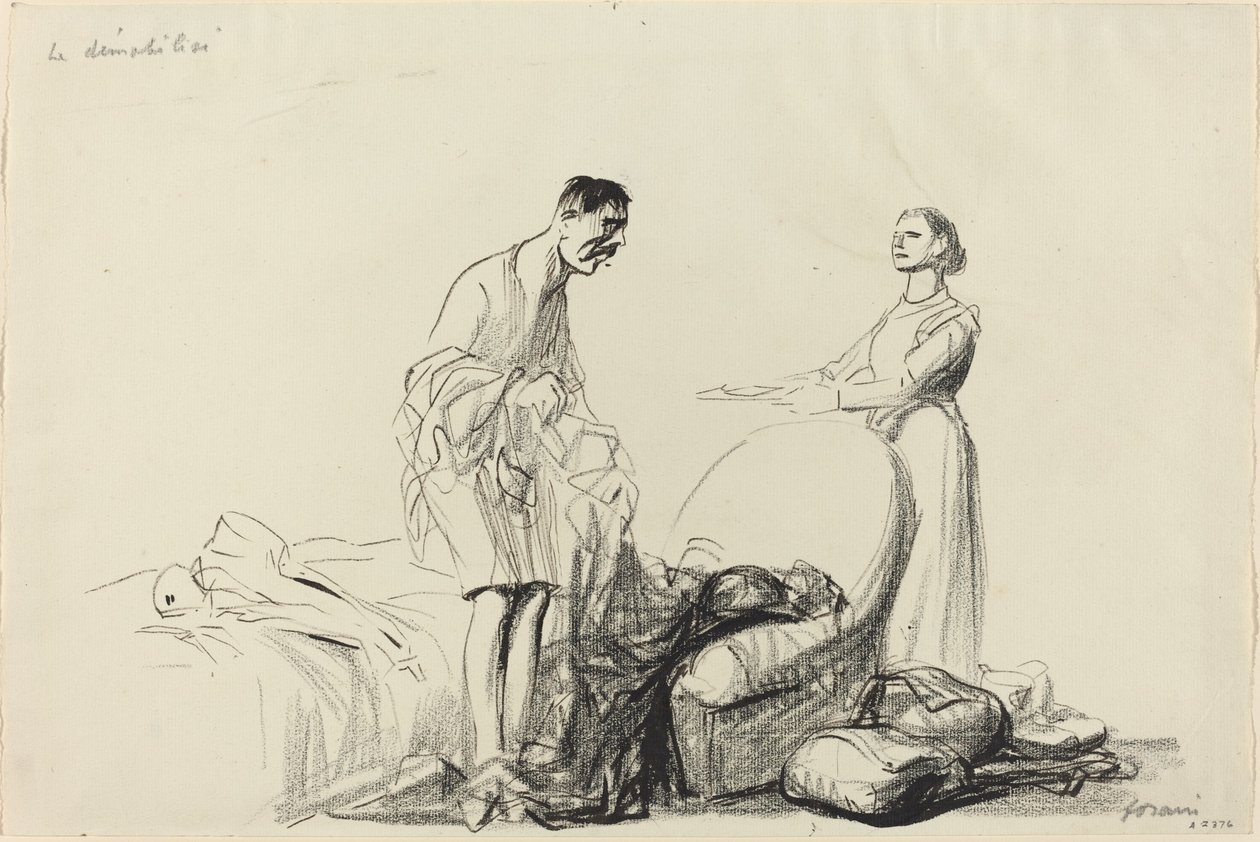 Le démobilisé - Jean Louis Forain