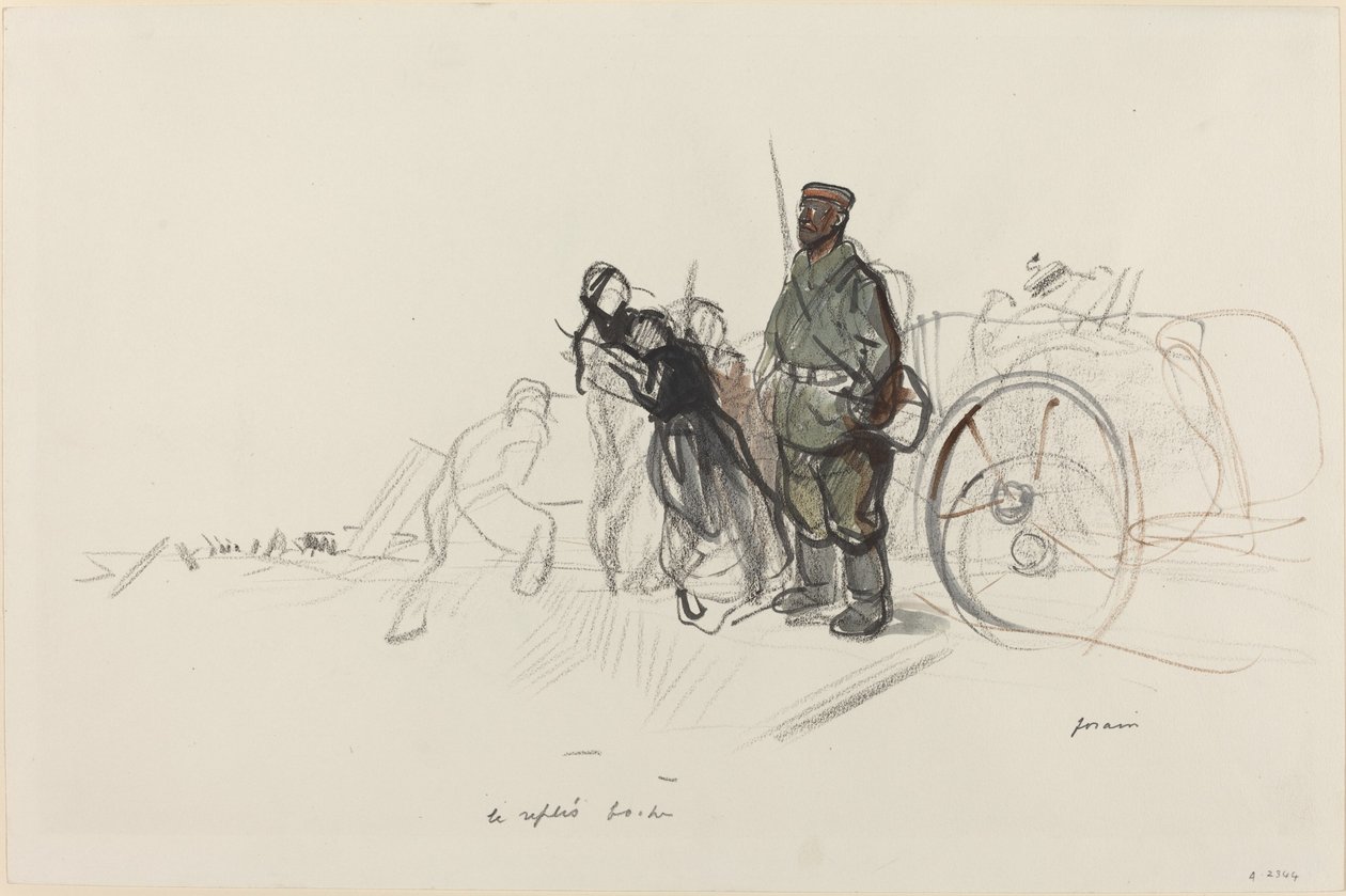 Le replis boche - Jean Louis Forain