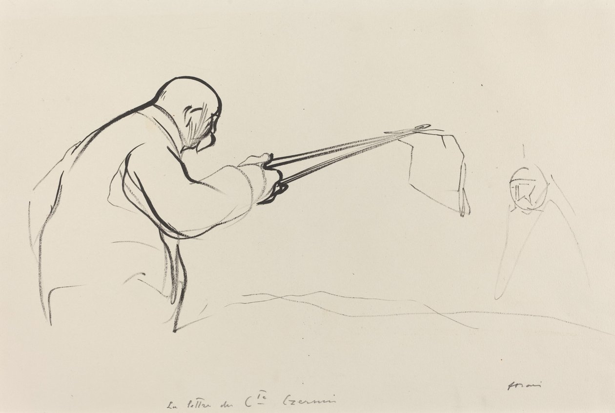 M. Clemenceau. La lettre du Cte Czernin - Jean-Louis Forain