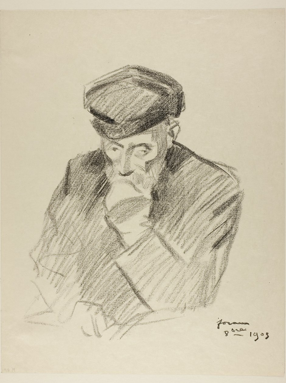 Portrait de Renoir, quatrième plaque - Jean Louis Forain