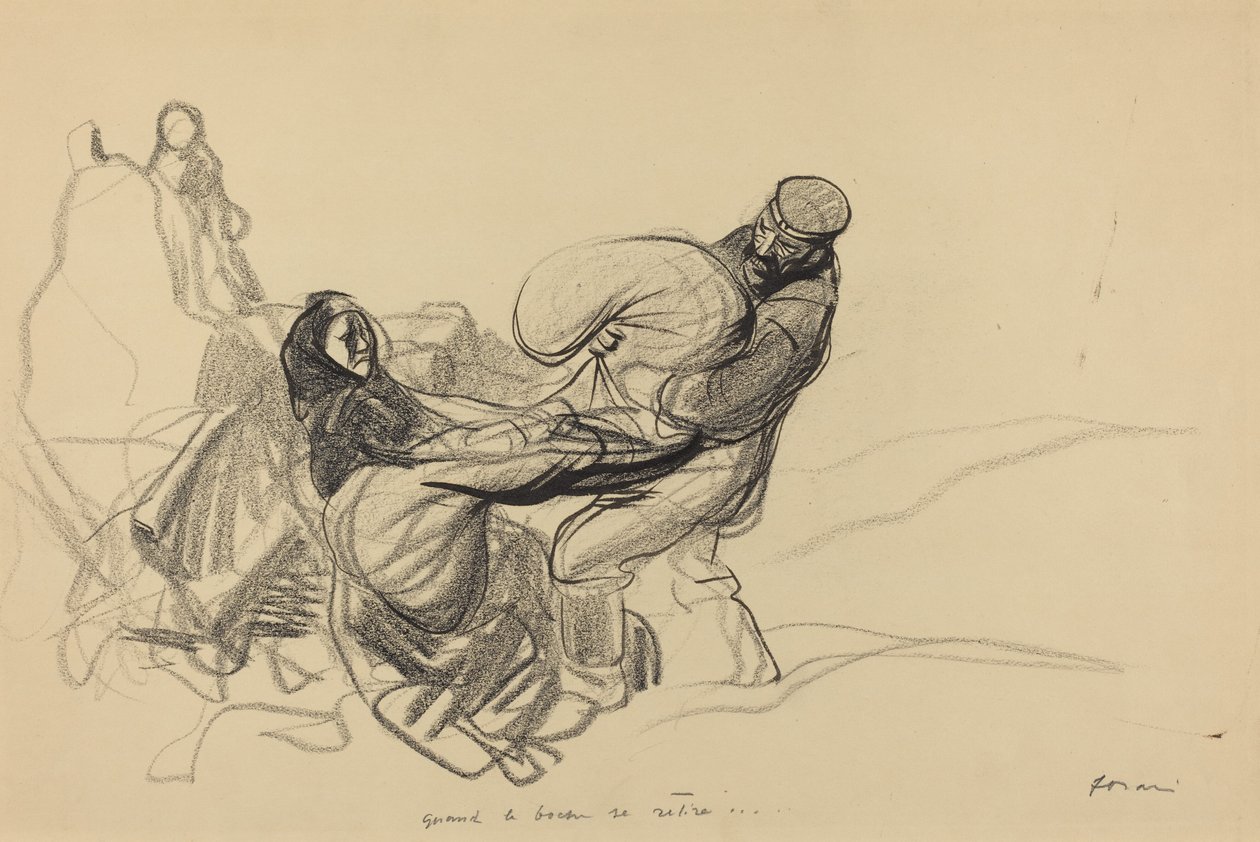 Quand le boche se retire... - Jean Louis Forain