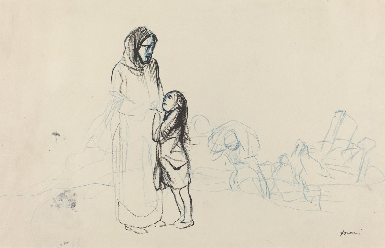 Réfugiés - Jean-Louis Forain