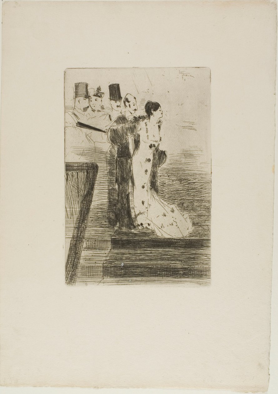 Le départ de la star - Jean Louis Forain