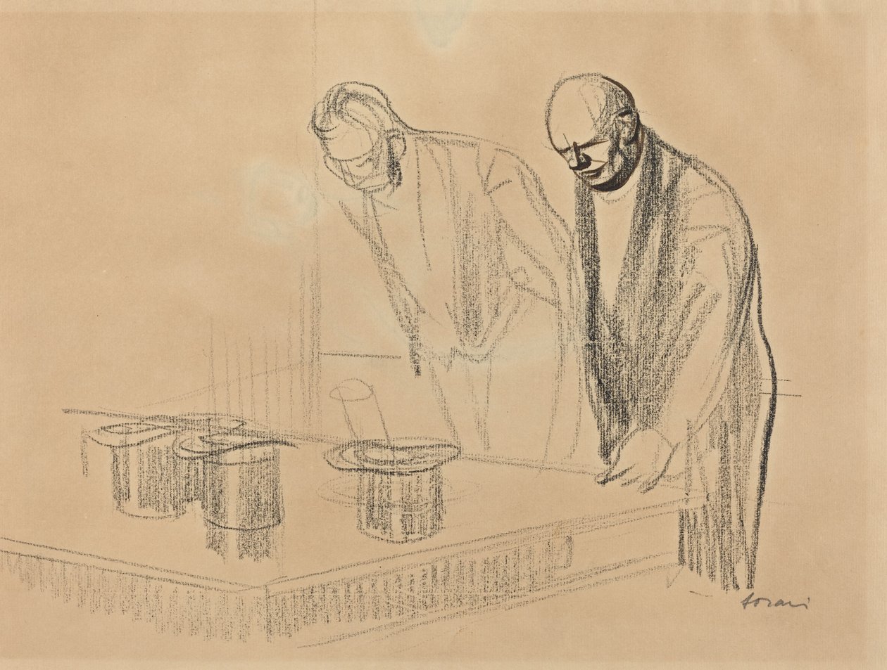 Les Chapeaux des Alliés [recto], vers 1914-1919 - Jean Louis Forain