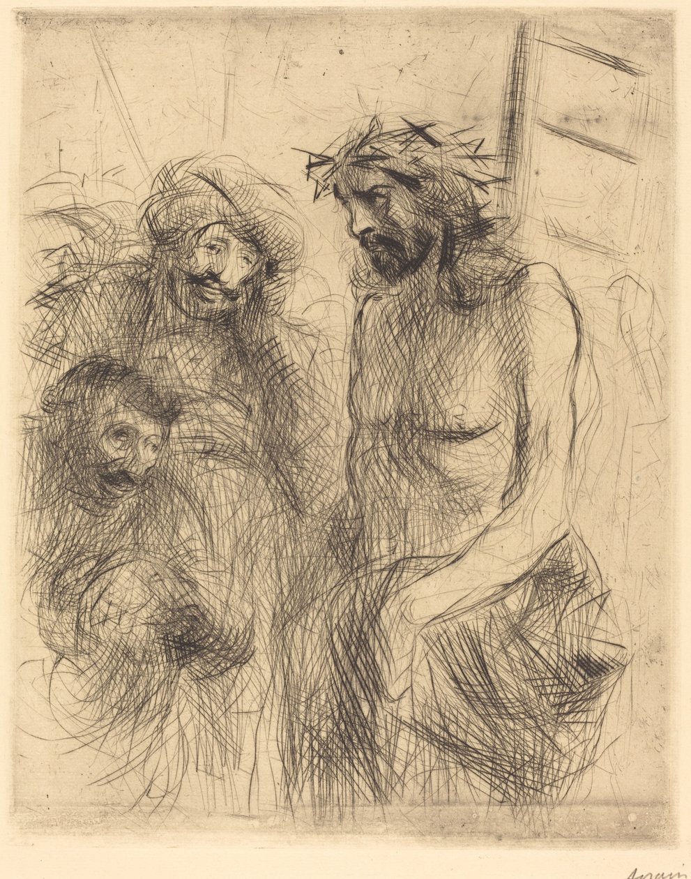 La dérision du Christ - Jean Louis Forain