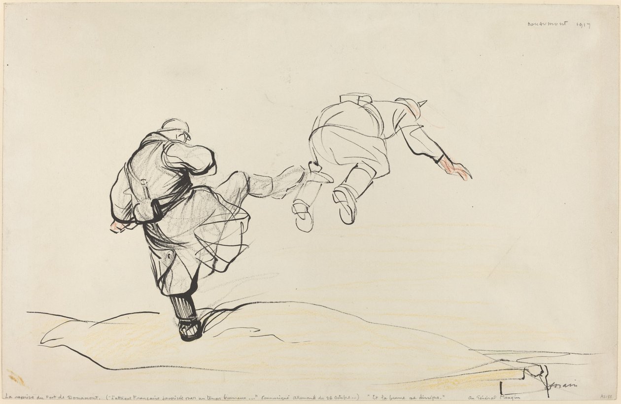 La prise du fort de Douaumont - Jean Louis Forain