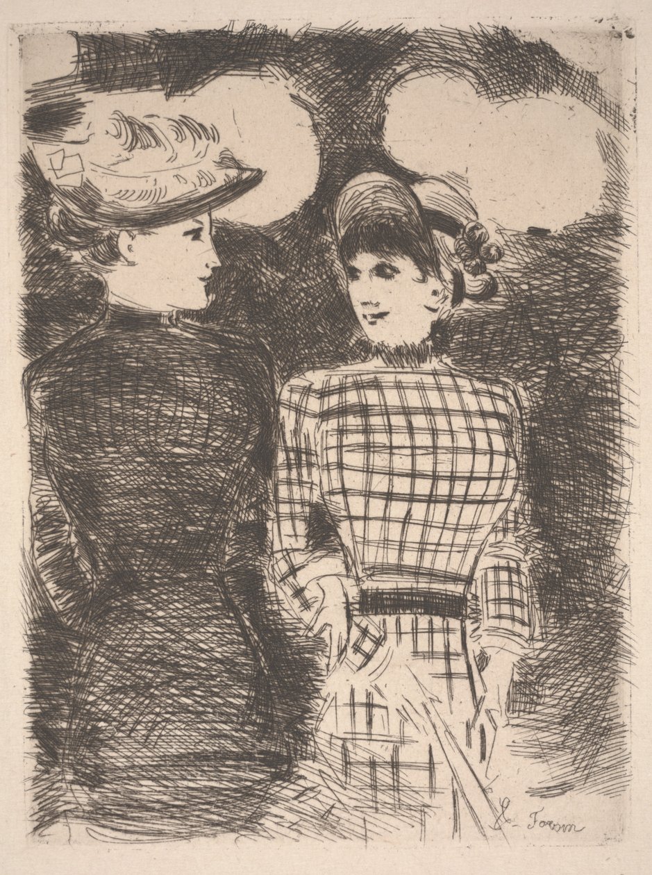 Deux femmes - Jean-Louis Forain