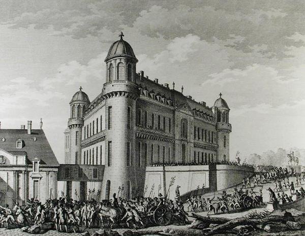 Canons emportés de Chantilly à Paris, 9 août 1789 - Jean Louis Prieur
