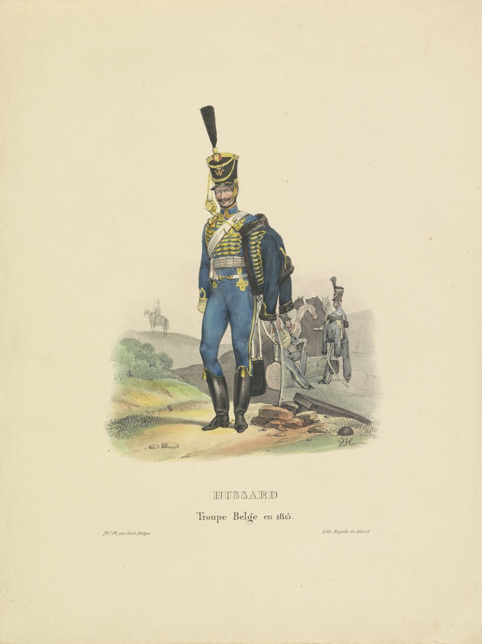 Hussard néerlandais, 1815 - Jean Louis Van Hemelryck