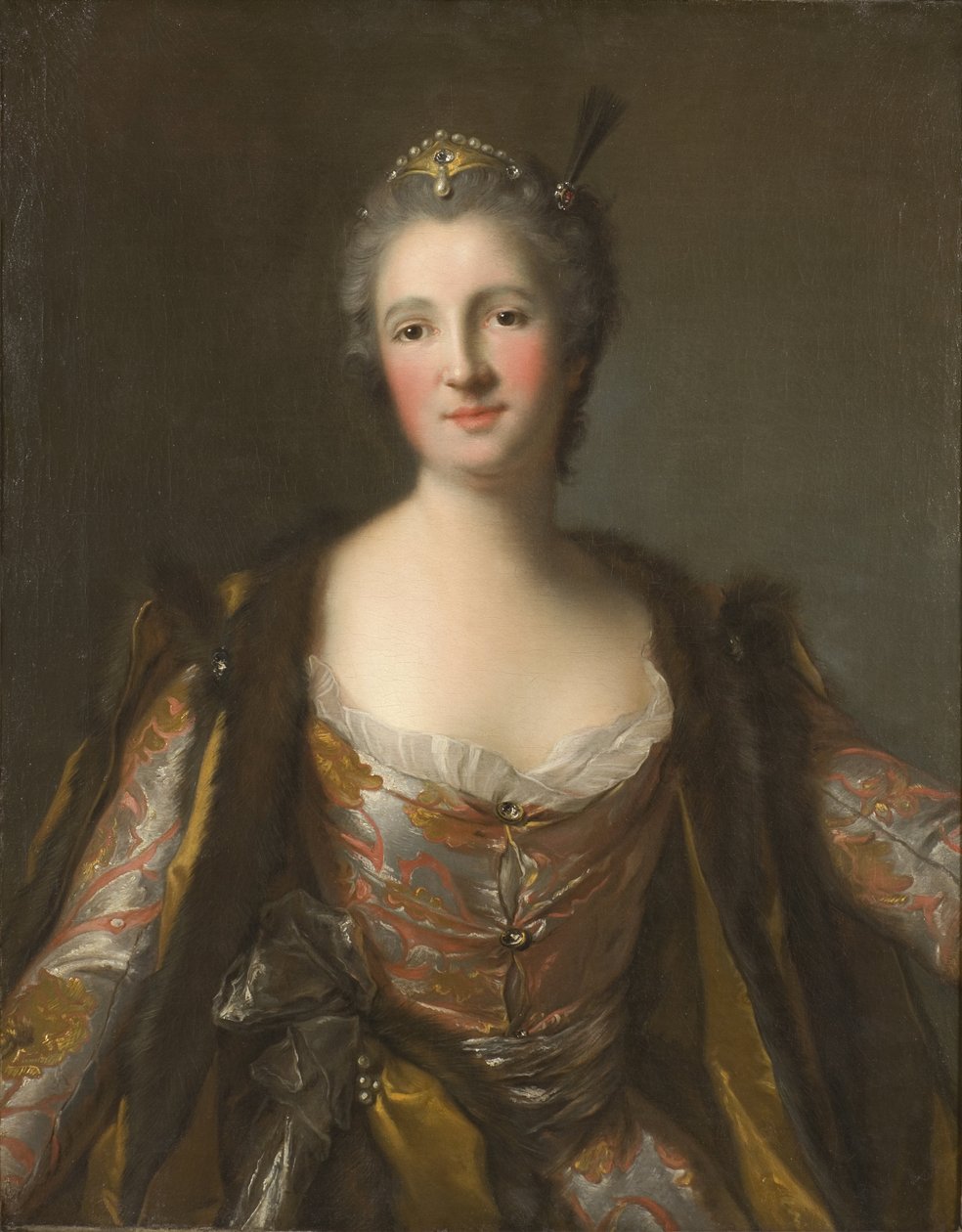 Elisabeth Catherine de Besenval, marquise de Broglie, en sultane - Jean Marc Nattier