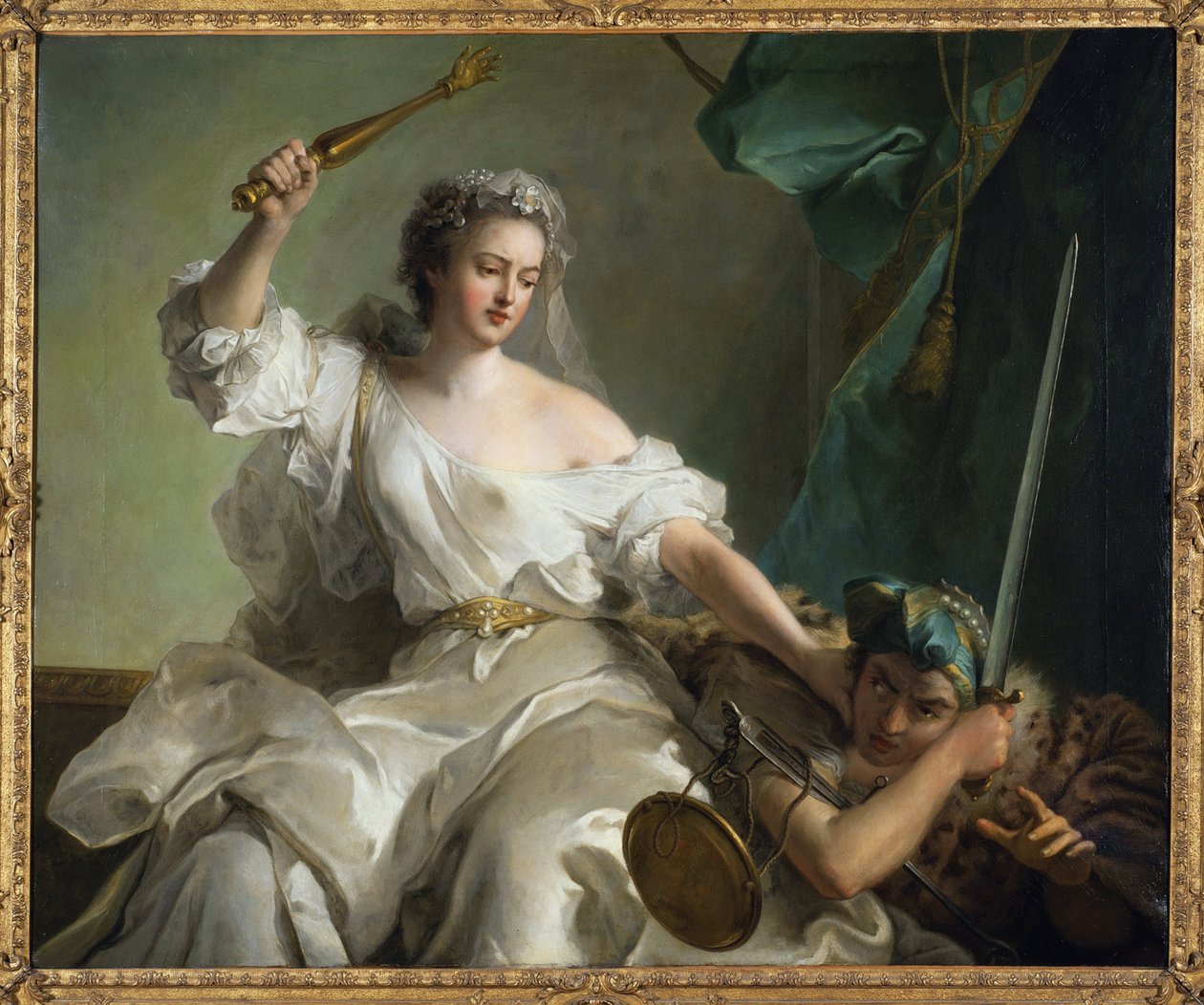 La justice châtiant l