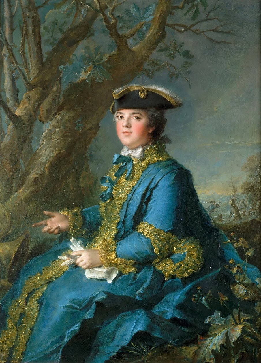 Louise Élisabeth de France 1727-1759, duchesse de Parme - Jean Marc Nattier