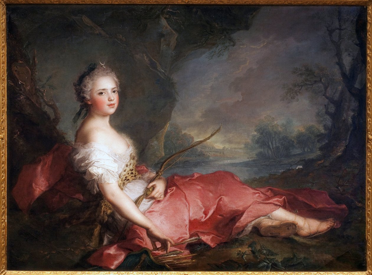 Madame Adélaïde en Diane - Jean Marc Nattier
