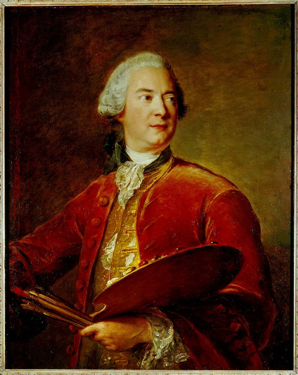 Portrait de Louis Tocqué 1696-1772, 1739 - Jean Marc Nattier