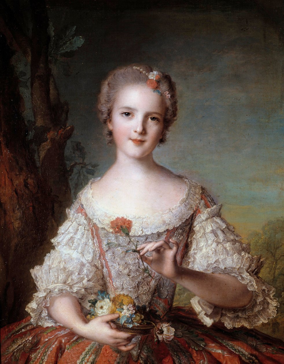 Portrait de Madame Louise de France (1737-1787) fille du roi Louis XV - Jean Marc Nattier