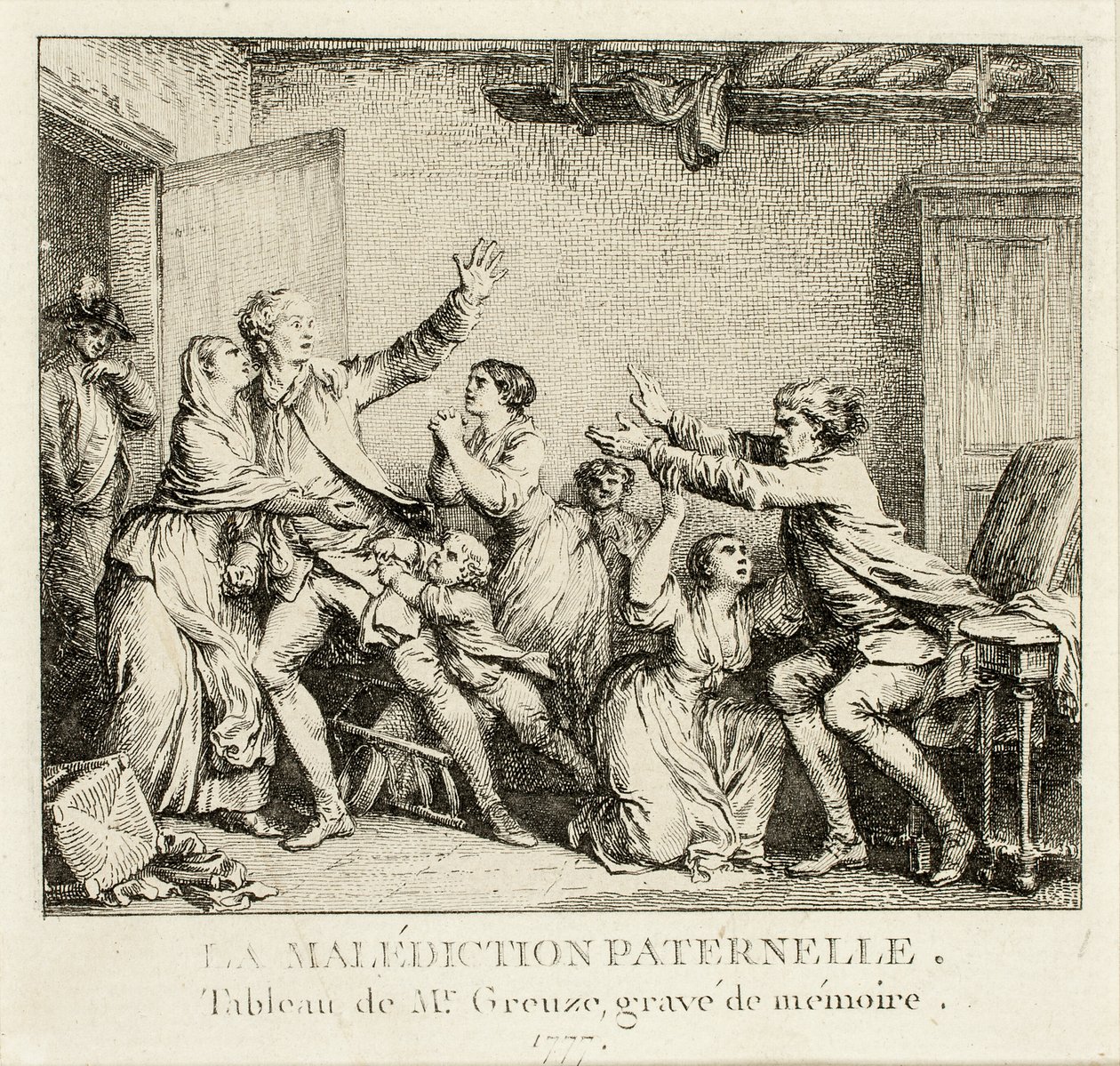 La malédiction paternelle - Jean Michel Moreau