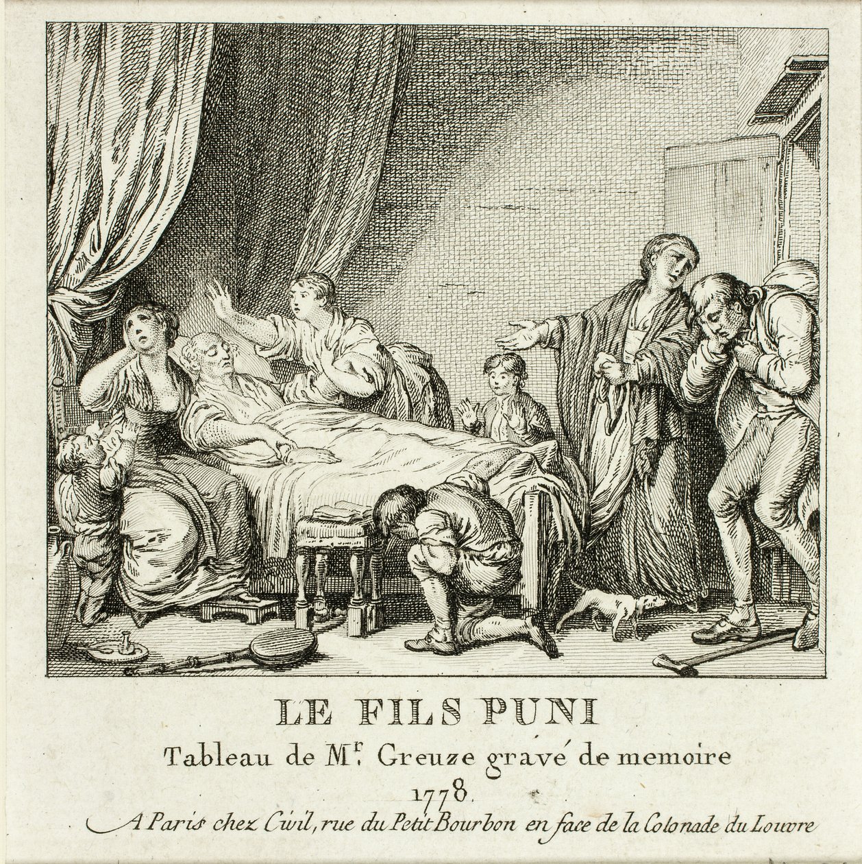 Le fils puni - Jean Michel Moreau